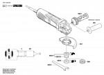 Bosch 3 601 G98 200 Gws 15-150 Cip Angle Grinder 230 V / Eu Spare Parts